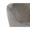Derome Dining Armchair - Polo Club Stone - Seat Close-Up  - Derome Dining Armchair - Polo Club Stone - Seat Close-Up 