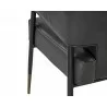 Derome Dining Armchair - Bravo Portabella - Seat Close-Up - Derome Dining Armchair - Bravo Portabella - Seat Close-Up