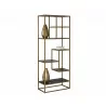 Sunpan Savoir Bookcase - With Decor - Sunpan Savoir Bookcase - With Decor