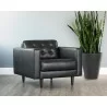 Sunpan Donnie Armchair - Coal Black - Lifestyle - Sunpan Donnie Armchair - Coal Black - Lifestyle