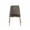 Dover Dining Chair - Bravo Portabella / Sparrow Grey - Front - Dover Dining Chair - Bravo Portabella / Sparrow Grey - Front