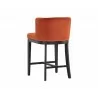 Hayden Counter Stool - Autumn Orange - Back Angle - Hayden Counter Stool - Autumn Orange - Back Angle
