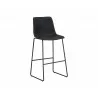 SUNPAN Cal Barstool - Antique Black, Brown, Grey, Frontview - SUNPAN Cal Barstool - Antique Black, Brown, Grey, Frontview