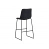 SUNPAN Cal Barstool - Antique Black, Brown, Grey, Back Angle