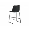 SUNPAN Cal Counter Stool - Antique Black, Brown, Grey, Back Angle - SUNPAN Cal Counter Stool - Antique Black, Brown, Grey, Back Angle