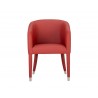 SUNPAN Marcus Dining Armchair - Dillon Chili, Frontview