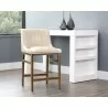 Halden Counter Stool - Bravo Cream - Lifestyle - Halden Counter Stool - Bravo Cream - Lifestyle