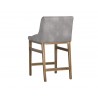 Halden Counter Stool - Bravo Metal - Back Angle