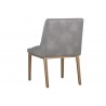 Halden Dining Chair - Bravo Metal - Back Angle