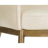 Franklin Dining Armchair - Bravo Cream - Seat Close-up