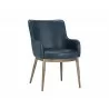 Franklin Dining Armchair - Vintage Blue - Angled View - Franklin Dining Armchair - Vintage Blue - Angled View
