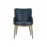 Franklin Dining Armchair - Vintage Blue - Front - Franklin Dining Armchair - Vintage Blue - Front