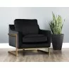 Kalmin Lounge Chair - Abbington Black - Lifestyle  - Kalmin Lounge Chair - Abbington Black - Lifestyle 