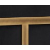 Kalmin Lounge Chair - Abbington Black - Seat Arm Frame Close-up
