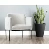 Richie Lounge Chair - Black - Eclipse White - Lifestyle - Richie Lounge Chair - Black - Eclipse White - Lifestyle