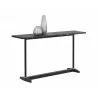 Sunpan Burton Console Table - Angled with Decor - Sunpan Burton Console Table - Angled with Decor