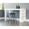 SUNPAN Matthews Swivel Counter Stool - Black - Bravo Admiral, Black - Bravo Cognac, Black - Bravo Cream, Black - Bravo Metal, Champagne Gold - Onyx, Lifestyle - SUNPAN Matthews Swivel Counter Stool - Black - Bravo Admiral, Black - Bravo Cognac, Black - Bravo Cream, Black - Bravo Metal, Champagne Gold - Onyx, Lifestyle