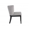 Hayden Dining Chair - Polo Club Stone - Side Angle