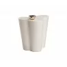 SUNPAN Ava End Table - Small - Terrazzo,Front view with Decor - SUNPAN Ava End Table - Small - Terrazzo,Front view with Decor