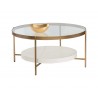 Sunpan Gia Coffee Table - With Decor