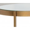 Sunpan Gia Coffee Table - Table Edge
