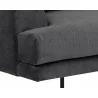 Abigail Sofa - Polo Club Kohl Grey - Leg Close-Up - Abigail Sofa - Polo Club Kohl Grey - Leg Close-Up