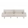 Abigail Sofa - Dove Cream - Front - Abigail Sofa - Dove Cream - Front