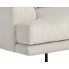 Abigail Sofa - Dove Cream - Seat Leg Close--Up - Abigail Sofa - Dove Cream - Seat Leg Close--Up