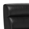Cornell Modular - Armless Chair - Coal Black - Seat Back