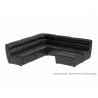 Cornell Modular - Armless Chair - Coal Black - Set - Cornell Modular - Armless Chair - Coal Black - Set
