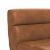 Cornell Modular - Armless Chair - Tobacco Tan - Seat Back Close-Up