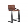 Webber Counter Stool - Cantina Saddle - Angled View