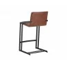 Webber Counter Stool - Cantina Saddle - Back Angle - Webber Counter Stool - Cantina Saddle - Back Angle