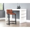 Webber Counter Stool - Cantina Saddle - Lifestyle