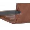 Webber Counter Stool - Cantina Saddle - Seat Frame Close-up - Webber Counter Stool - Cantina Saddle - Seat Frame Close-up