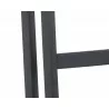 Webber Barstool - Cantina Black - Seat Frame Close-up - Webber Barstool - Cantina Black - Seat Frame Close-up