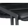 Webber Barstool - Cantina Black - Seat Close-up - Webber Barstool - Cantina Black - Seat Close-up