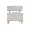 Melville Lounge Chair - Polo Club Stone - Front View