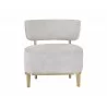 Melville Lounge Chair - Polo Club Stone - Front View - Melville Lounge Chair - Polo Club Stone - Front View