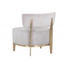 Melville Lounge Chair - Polo Club Stone - Back Angle