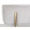 Melville Lounge Chair - Polo Club Stone - seat Back Close-up - Melville Lounge Chair - Polo Club Stone - seat Back Close-up