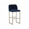 Nevin Barstool - Sapphire Blue - Angled - Nevin Barstool - Sapphire Blue - Angled