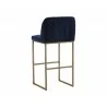 Nevin Barstool - Sapphire Blue - Back Angle - Nevin Barstool - Sapphire Blue - Back Angle