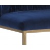 Nevin Barstool - Sapphire Blue - Seat Close-Up