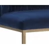 Nevin Barstool - Sapphire Blue - Seat Close-Up - Nevin Barstool - Sapphire Blue - Seat Close-Up