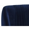 Nevin Barstool - Sapphire Blue - Seat Back Close-up