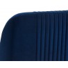 Nevin Counter Stool - Sapphire Blue - Seat Back Close-up