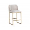 Nevin Counter Stool - Polo Club Muslin - Angled