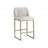 Nevin Counter Stool - Polo Club Muslin - Angled - Nevin Counter Stool - Polo Club Muslin - Angled