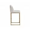 Nevin Counter Stool - Polo Club Muslin - Side Angle - Nevin Counter Stool - Polo Club Muslin - Side Angle